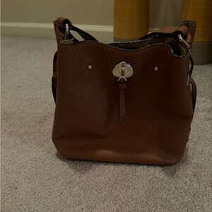 Brown Kate Spade Bucket Bag